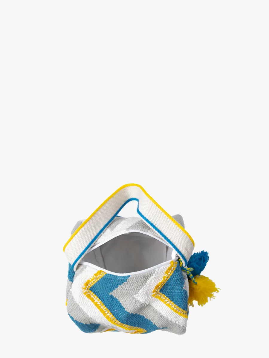 Shirley Chevron Round Bag