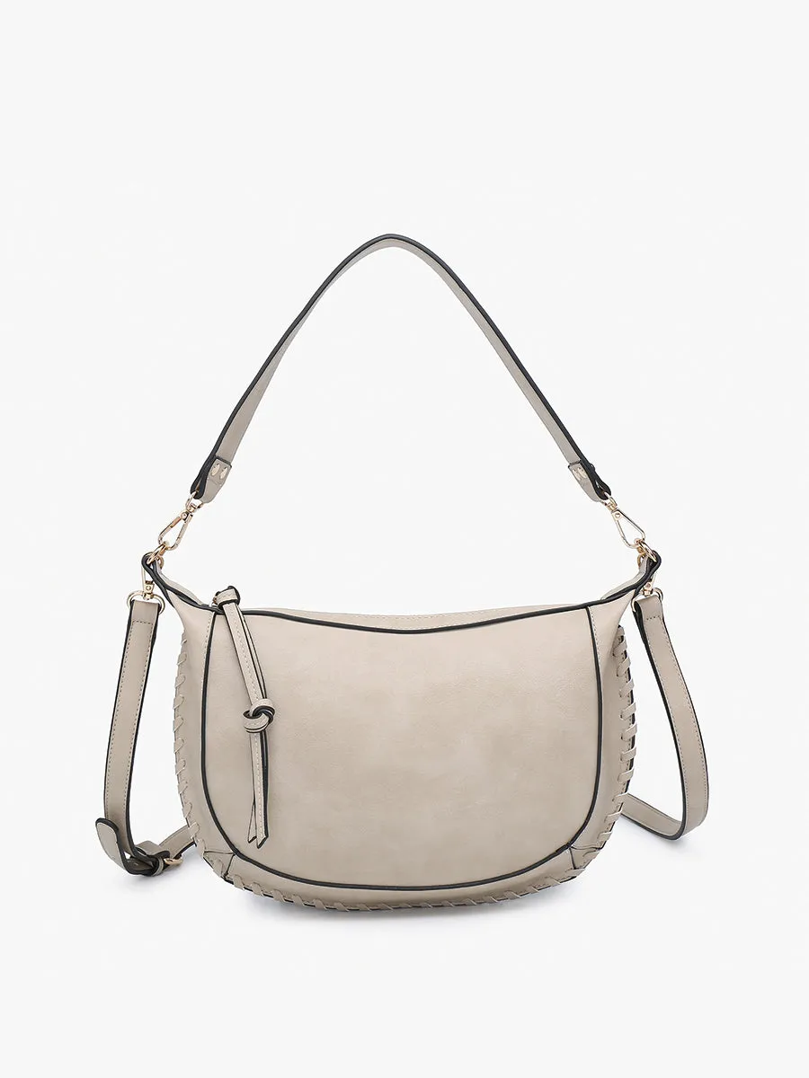 Sierra Vegan Whipstitch Saddle Bag