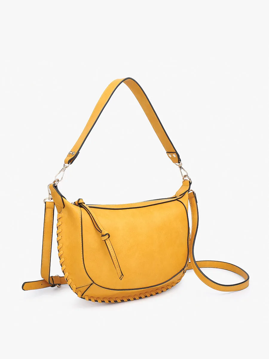 Sierra Vegan Whipstitch Saddle Bag