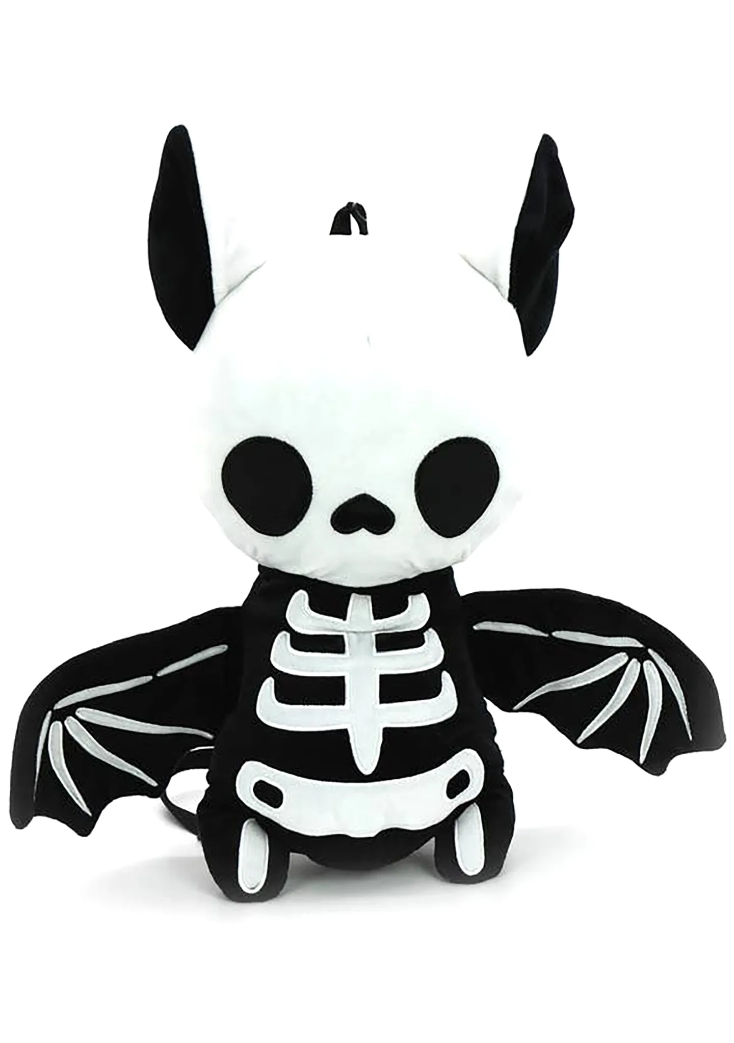 Skeleton Bat Plush Backpack