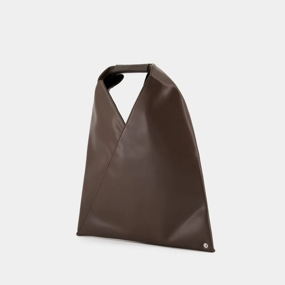 Small Japanese Purse - Polyester - Brown