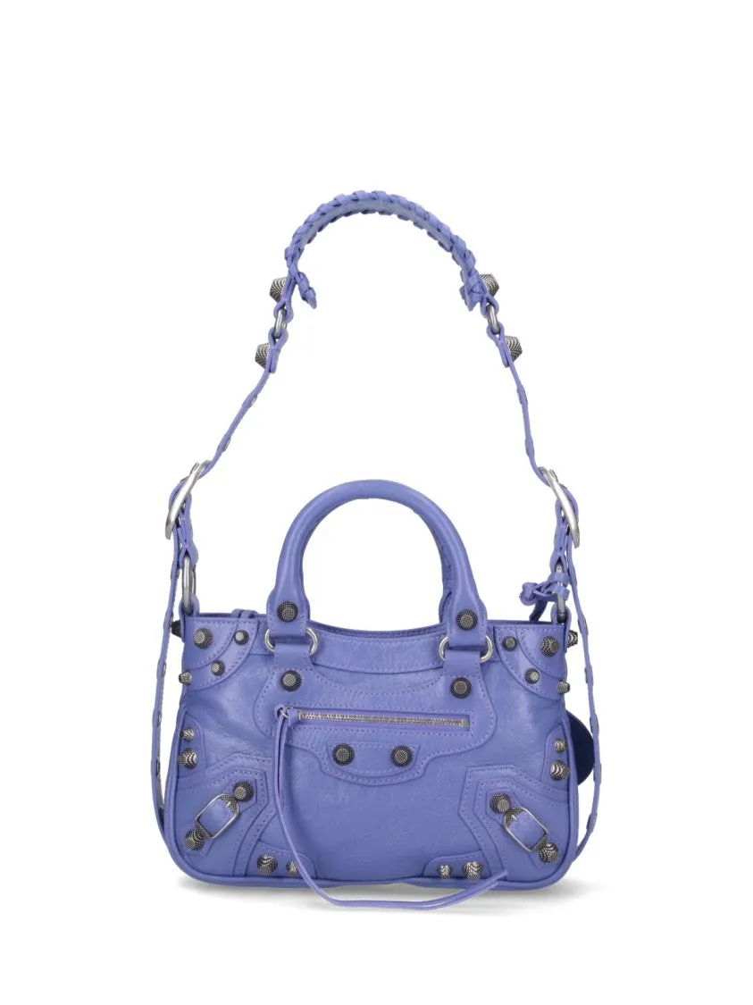 Small 'Neo Cagole' Shoulder Bag ?Purple