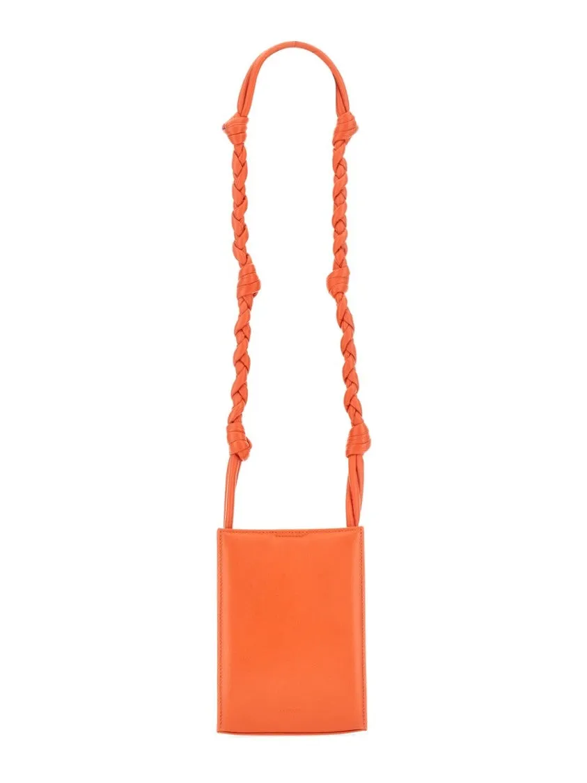 Small Padded Tangle Bag With Braided Strap