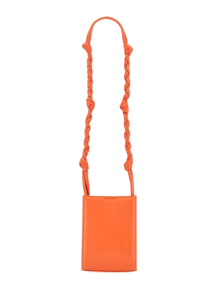 Small Padded Tangle Bag With Braided Strap