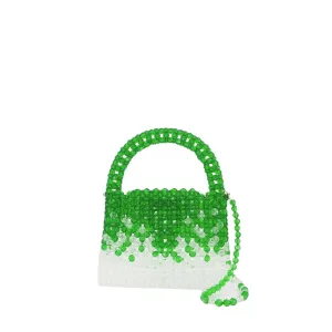 Ss23bg01 Hobo Bag - Glass/Clear - Pearl