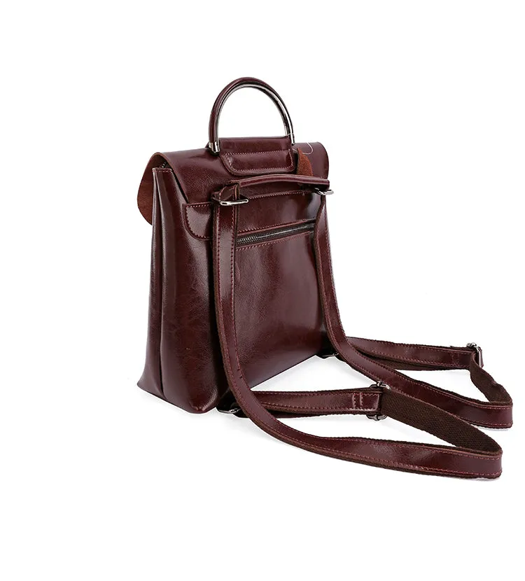 Stylish Leather Backpacks Womens Fashion Backpack Purse for Women