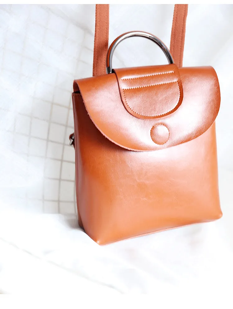 Stylish Leather Backpacks Womens Fashion Backpack Purse for Women