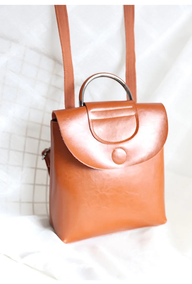 Stylish Leather Backpacks Womens Fashion Backpack Purse for Women