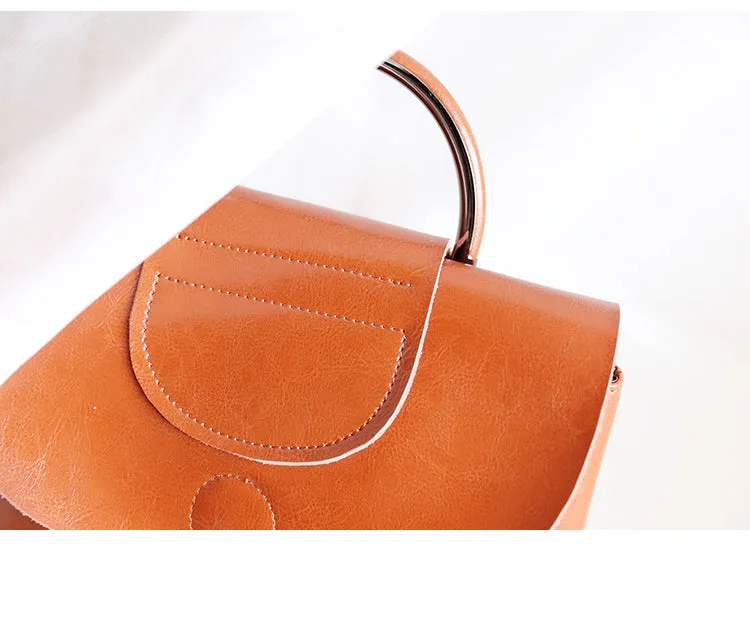 Stylish Leather Backpacks Womens Fashion Backpack Purse for Women