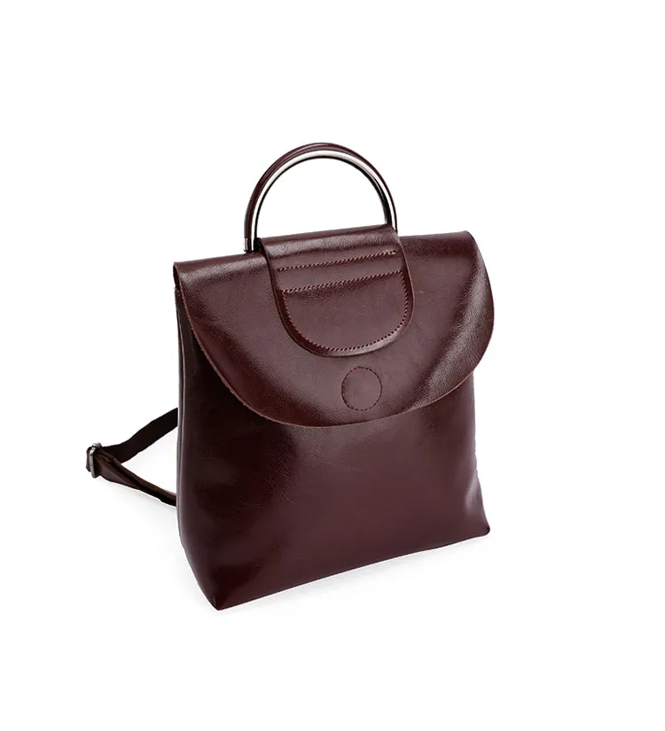 Stylish Leather Backpacks Womens Fashion Backpack Purse for Women