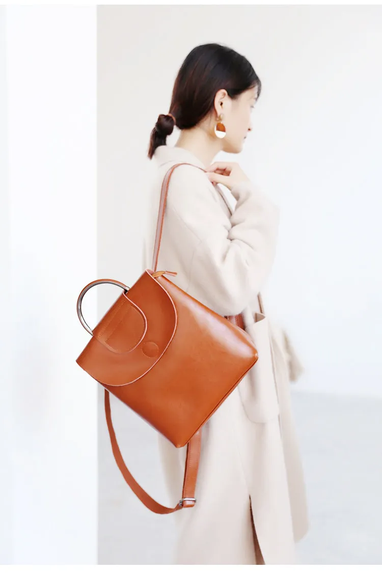 Stylish Leather Backpacks Womens Fashion Backpack Purse for Women