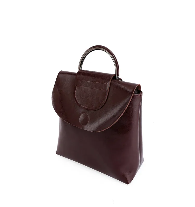 Stylish Leather Backpacks Womens Fashion Backpack Purse for Women