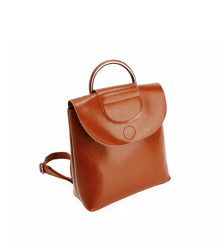 Stylish Leather Backpacks Womens Fashion Backpack Purse for Women