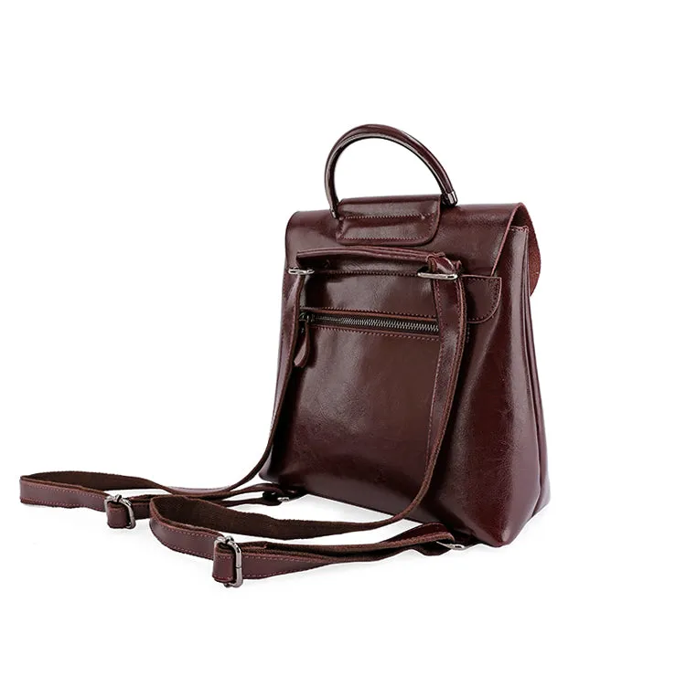 Stylish Leather Backpacks Womens Fashion Backpack Purse for Women