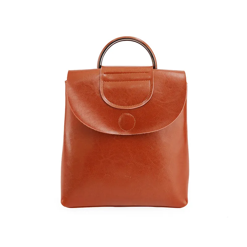 Stylish Leather Backpacks Womens Fashion Backpack Purse for Women