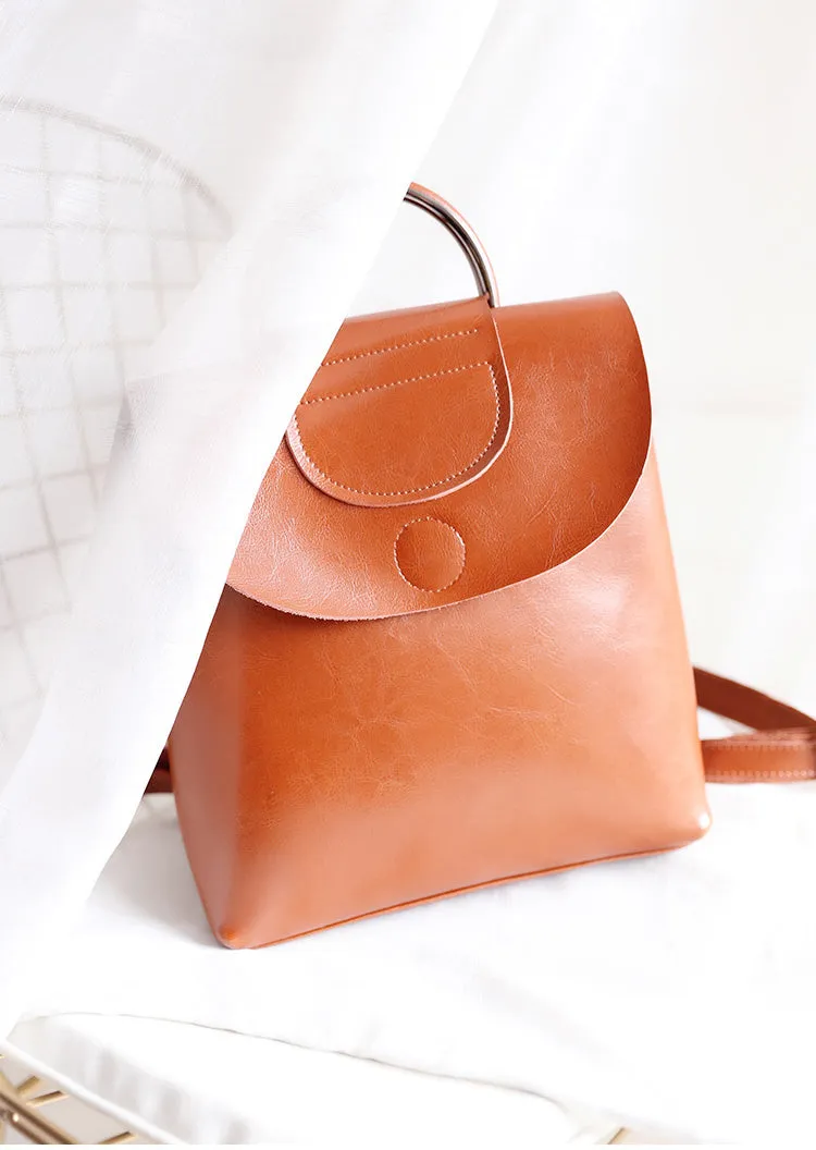 Stylish Leather Backpacks Womens Fashion Backpack Purse for Women