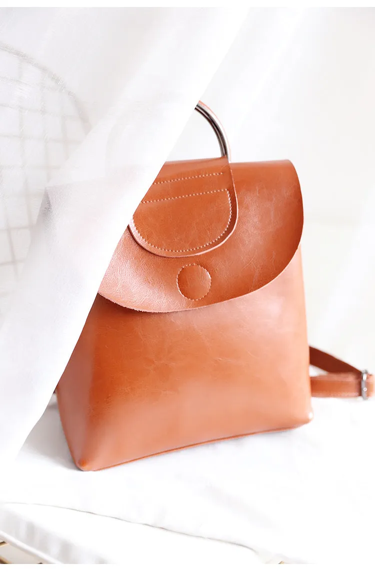 Stylish Leather Backpacks Womens Fashion Backpack Purse for Women