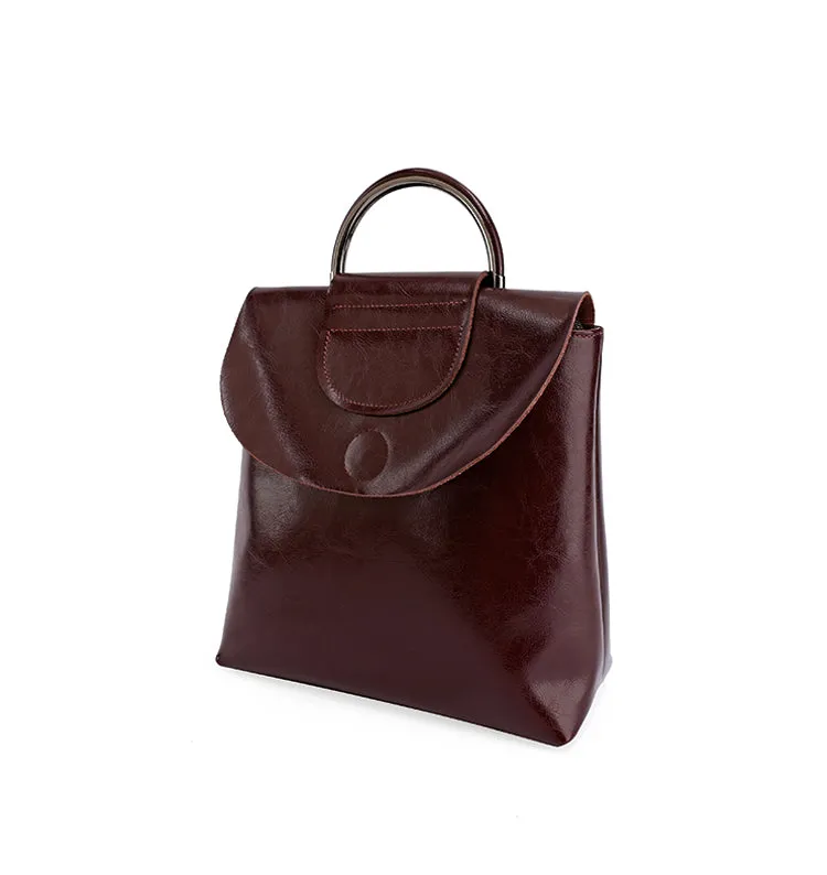 Stylish Leather Backpacks Womens Fashion Backpack Purse for Women