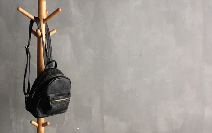 Stylish LEATHER Mini WOMEN Backpacks Purse Cute Small Backpacks FOR WOMEN