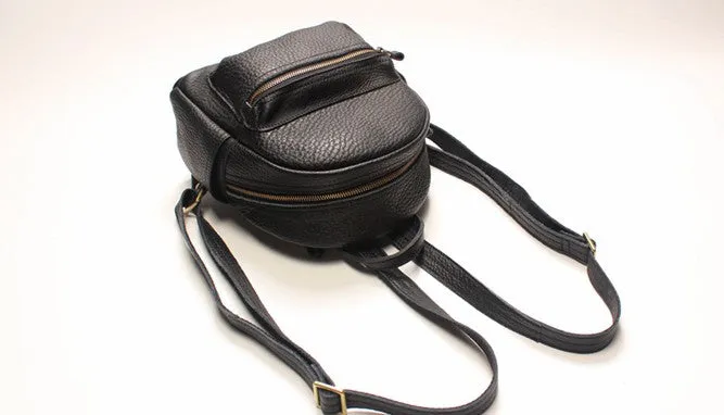 Stylish LEATHER Mini WOMEN Backpacks Purse Cute Small Backpacks FOR WOMEN