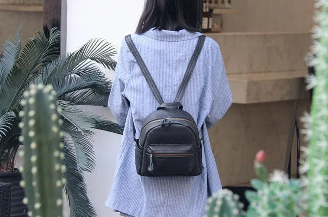 Stylish LEATHER Mini WOMEN Backpacks Purse Cute Small Backpacks FOR WOMEN