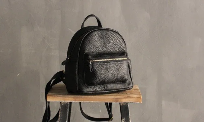 Stylish LEATHER Mini WOMEN Backpacks Purse Cute Small Backpacks FOR WOMEN