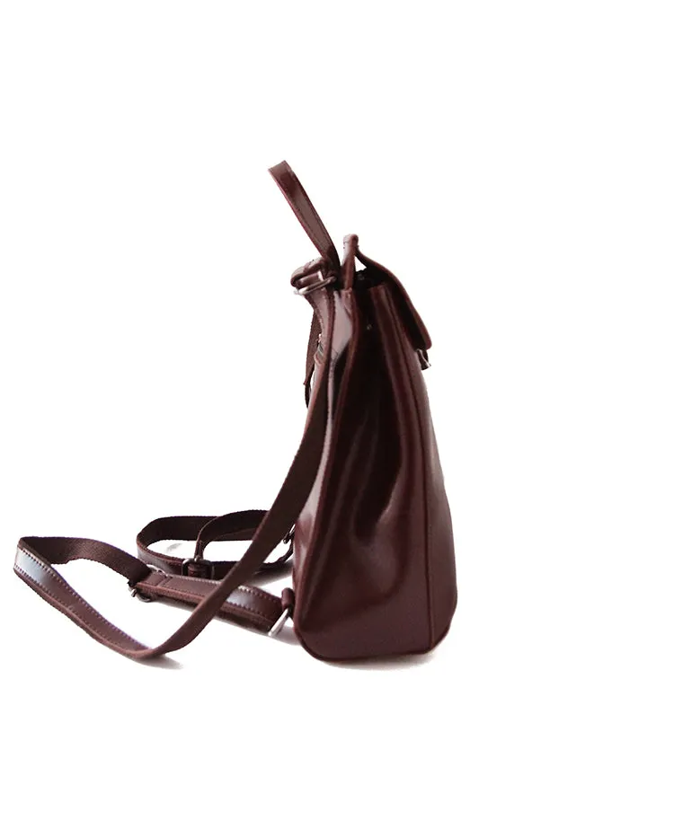 Stylish Leather Womens Backpack Cute School Backpack Purse for Women