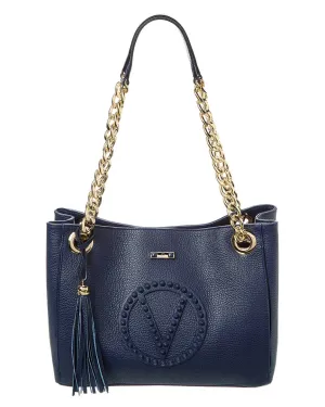 Valentino by Mario Valentino Luisa Rock Leather Shoulder Bag