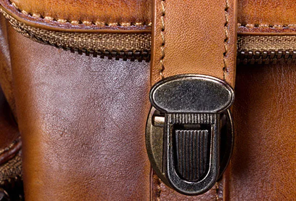 Vintage Handmade Womens Leather Backpack Bag Fashion Backpack Purse For Women