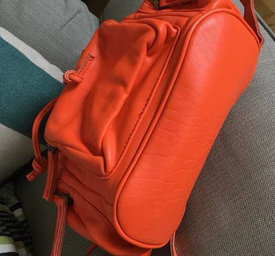 Vintage LEATHER Small WOMENs Backpack School Backpack Travel Backpack FOR WOMEN