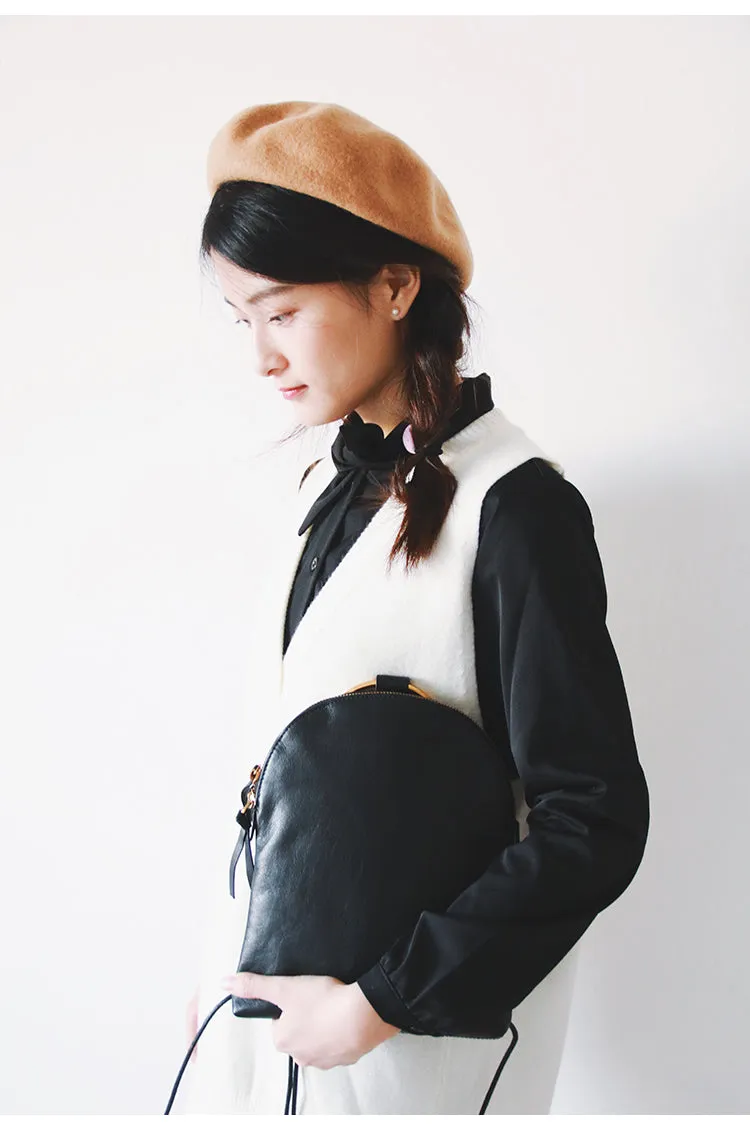 Vintage Leather Unique Womens Backpack Fashion Backpacks Purse for Women