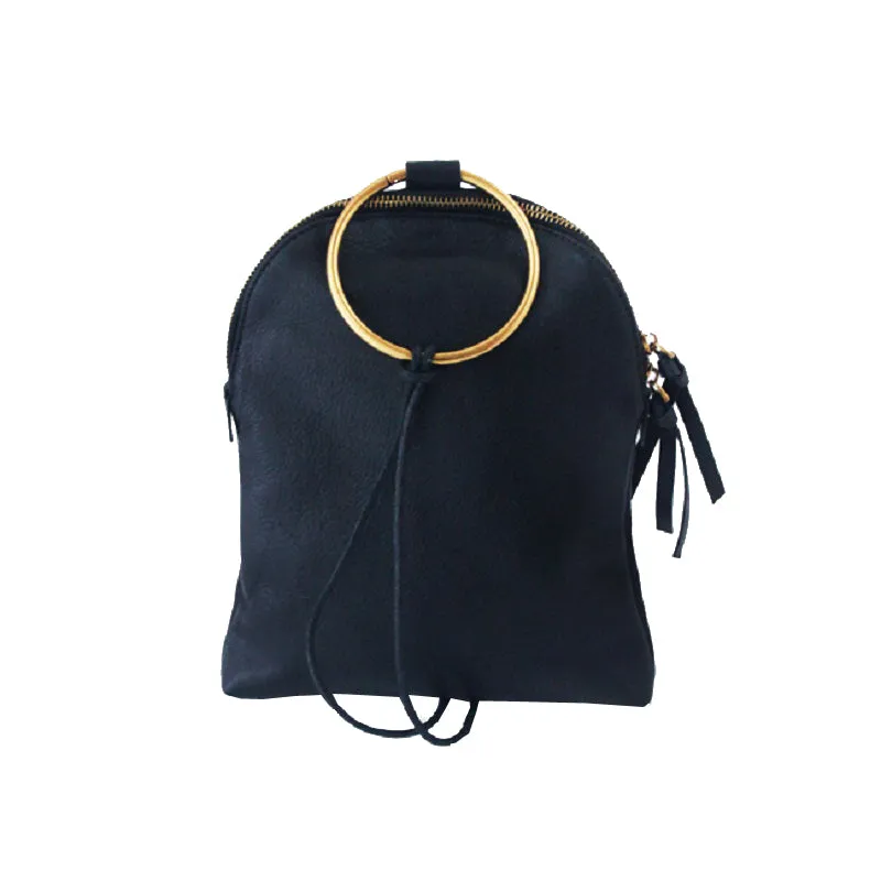 Vintage Leather Unique Womens Backpack Fashion Backpacks Purse for Women