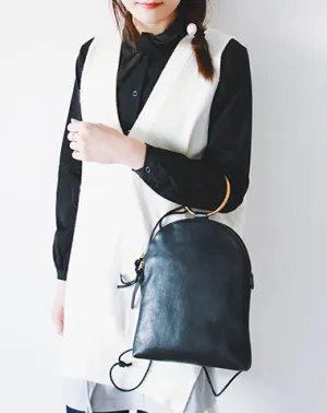 Vintage Leather Unique Womens Backpack Fashion Backpacks Purse for Women
