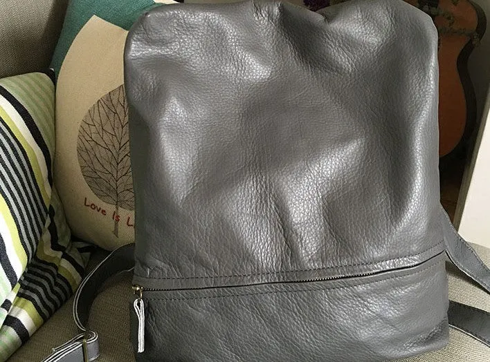 Vintage LEATHER WOMEN Backpack School Backpack Travel Backpack FOR WOMEN