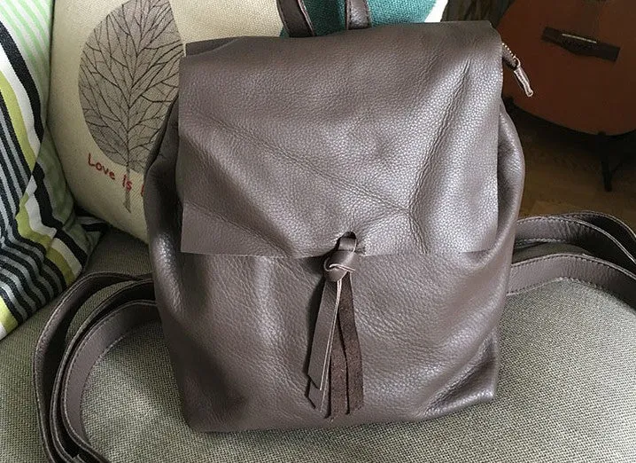 Vintage LEATHER WOMEN Backpack School Backpacks Travel Backpack FOR WOMEN