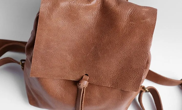 Vintage LEATHER WOMEN Backpack School Backpacks Travel Backpack FOR WOMEN