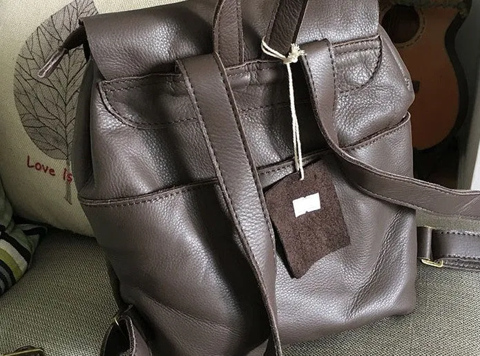 Vintage LEATHER WOMEN Backpack School Backpacks Travel Backpack FOR WOMEN