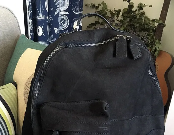 Vintage LEATHER WOMEN Large Backpack School Backpack Travel Backpack FOR WOMEN