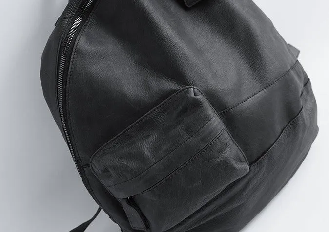 Vintage LEATHER WOMEN Large Backpack School Backpack Travel Backpack FOR WOMEN