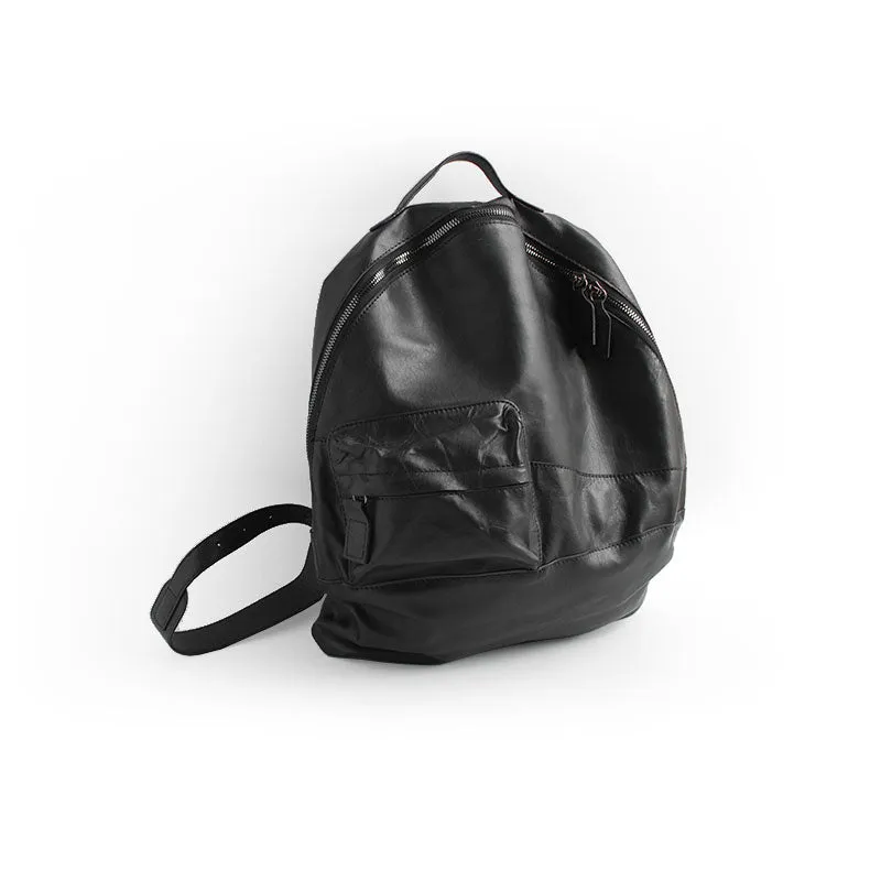 Vintage LEATHER WOMEN Large Backpack School Backpack Travel Backpack FOR WOMEN