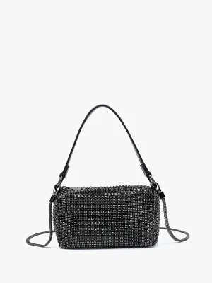 Waylay Vegan Rhinestone Satchel