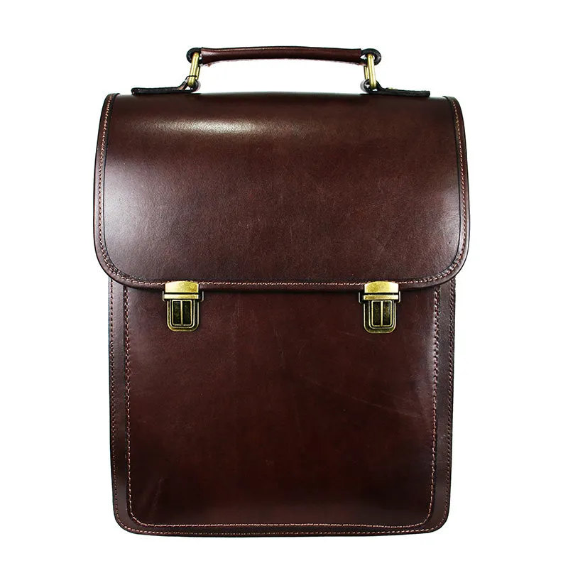 Womens Distressed Leather Backpack Purse Satchel Backpack Handmade School Backpack