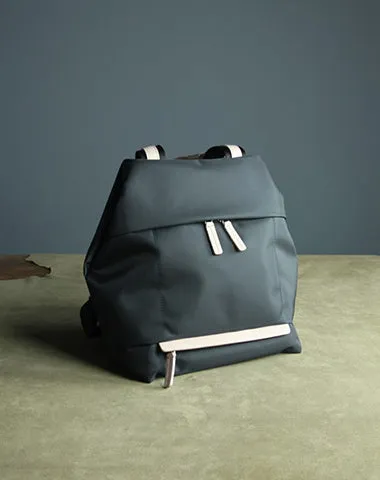 Womens Nylon Backpack Black Best Satchel Backpack Purse Nylon School Rucksack for Ladies