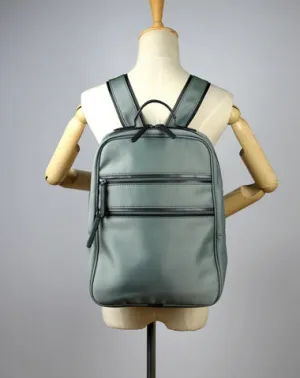Womens Nylon Backpack Purse Light Green Best Satchel Backpack Nylon School Rucksack for Ladies