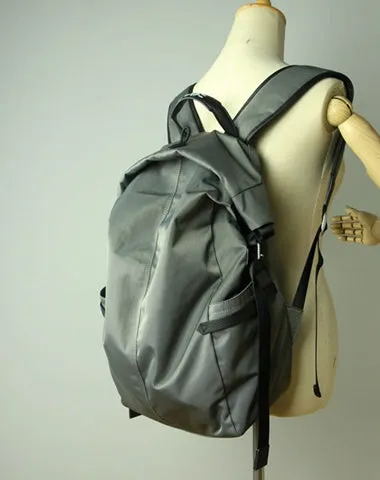 Womens Nylon Large Backpack Purse Pink Nylon Travel Backpack School Rucksack for Ladies
