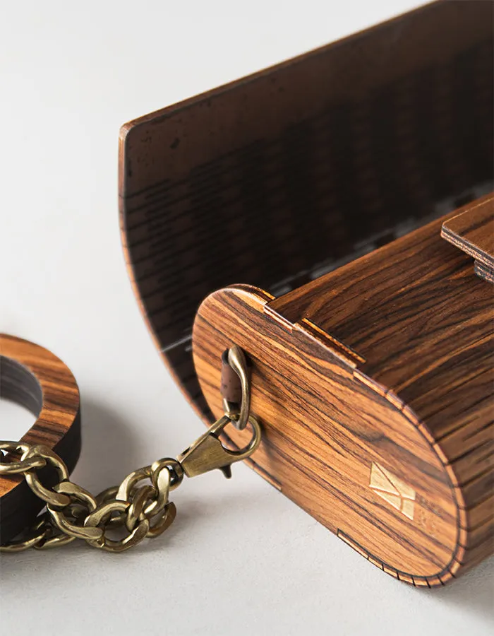 Wooden BLONDEL Clutch